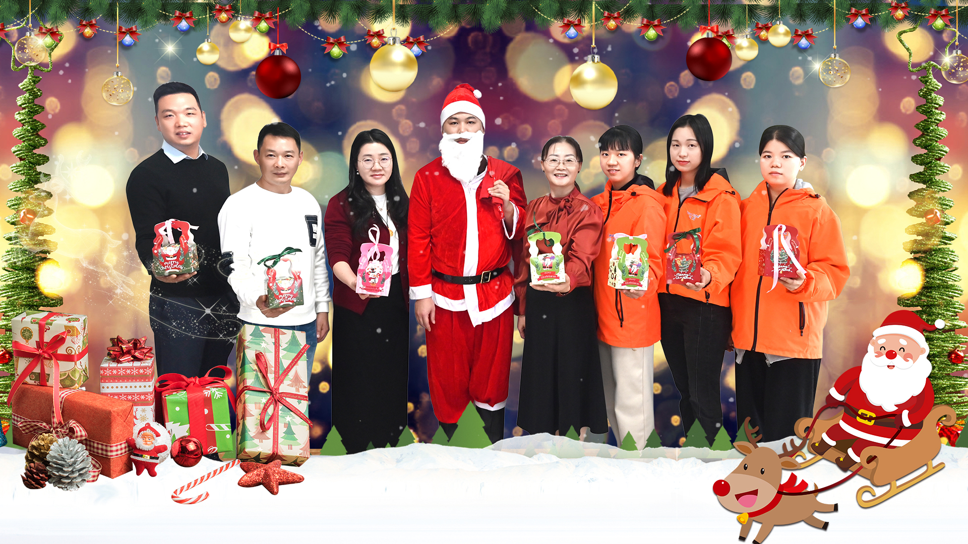 暖冬平安夜，禮遇滿心懷！卡立方集團(tuán)用甜蜜與智能，守護(hù)每一份美好